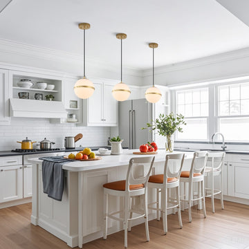 Porter 8" Modern Minimalist Globe LED Pendant Light